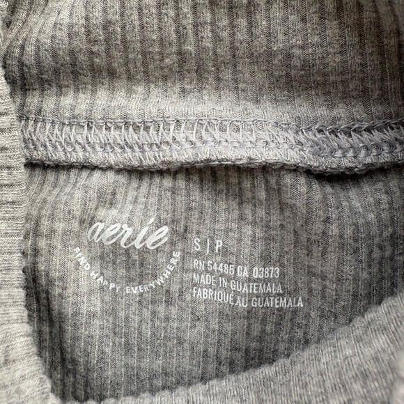 Gray Aerie Bodysuit Size Small - Picture 2 of 3